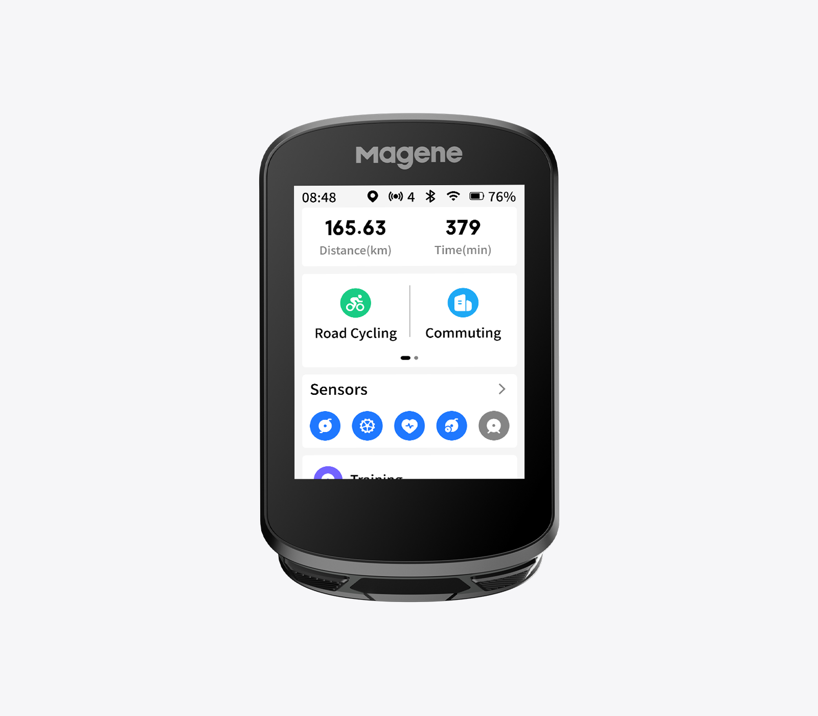 極美品Magene C506 サイクルコンピューター C506 Smart GPS Bike Computer